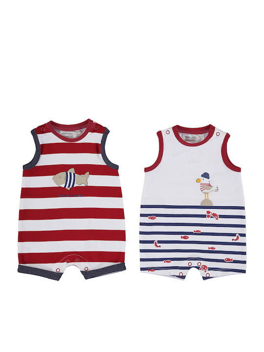 Mayoral Set Body pentru Bebeluși Fără mâneci Multicolor 2buc