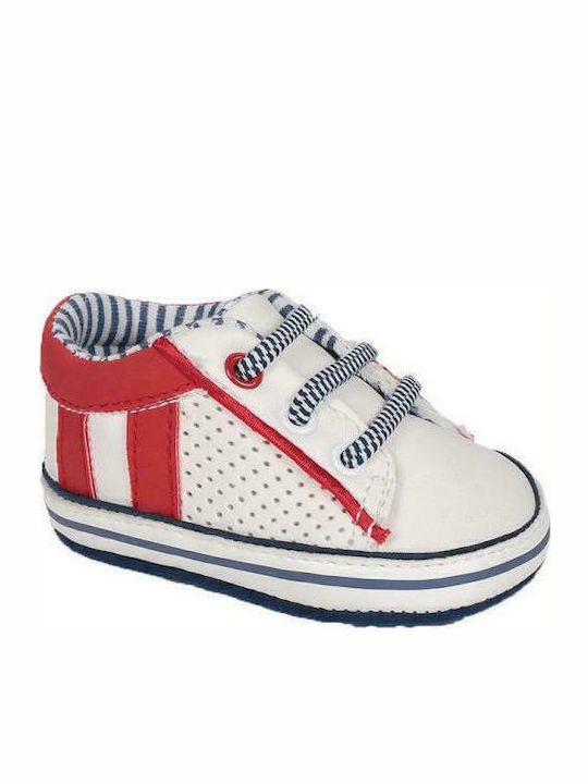Mayoral Baby Booties Red