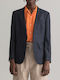 Men's Winter Suit Jacket Regular Fit Blue