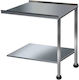 Silanos Kommerzielle Stahlwerkbank M130xB52xHöhe 86.5cm