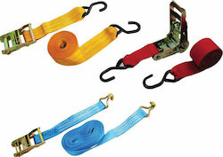 Eval Tie Down Strap Polyester Ties 4.5m Red