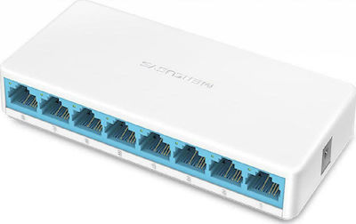 Mercusys MS108 v2 Unverwaltet L2 Switch mit 8 Ports Ethernet