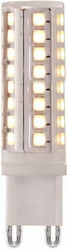 Eurolamp Λάμπα LED για Ντουί G9 Ψυχρό Λευκό 580lm