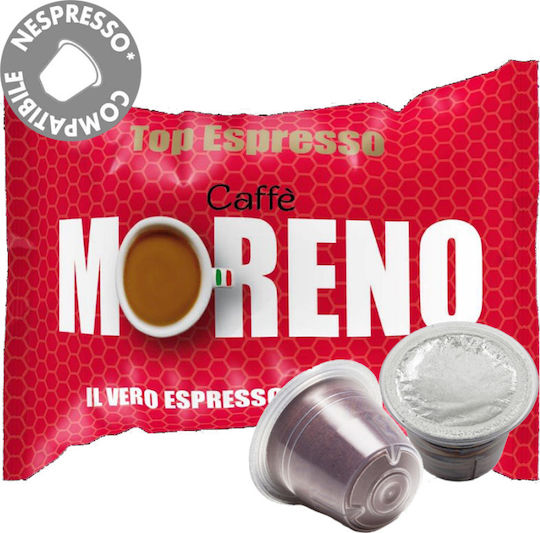 Moreno Капсули Еспресо Top Съвместими с машина Nespresso 50капси