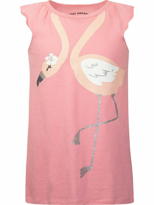 Energiers Παιδικό Νυχτικό Καλοκαιρινό Ροζ Flamingo
