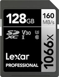 Lexar Professional 1066x SDXC 128GB Clasa 10 U3 V30 UHS-I