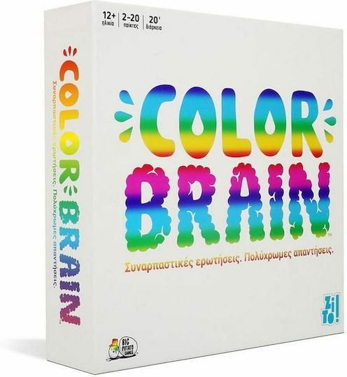 Επιτραπέζιο Παιχνίδι Colorbrain για 2+ Παίκτες 12+ Ετών Zito!