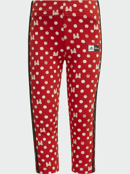 adidas Kids Legging Sports Long Red Disney