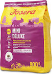 Josera Super Premium Minideluxe 0.9kg Dry Food Gluten Free for Adult Dogs of Small Breeds with Corn, Poultry and Rice