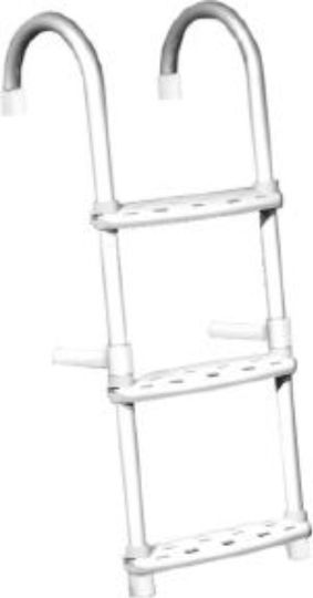 Eval 2 Steps Boat Ladder Stainless Steel Ladder with 2 Steps