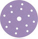 Smirdex 740 Ceramic Line Orbital Sander Sanding Sheet K40 with 15 Holes 150x150mm Set 50pcs