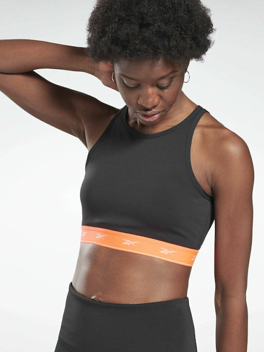 Reebok Beyond Sweat Women's Sports Bra without Padding Black
