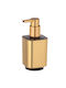 Wenko Auron Επιτραπέζιο Dispenser Πλαστικό Χρυσό 250ml