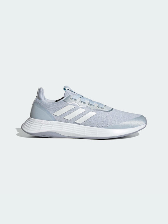 Adidas QT Racer Sport Shoes Γυναικεία Αθλητικά Παπούτσια Running Halo Blue / Cloud White / Halo Silver