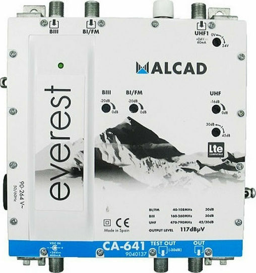 Alcad CA-641 Zentraler Verstärker Satelliten 9040137