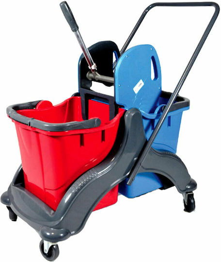 Sidirela Janitor & Housekeeping Cart 2x20lt