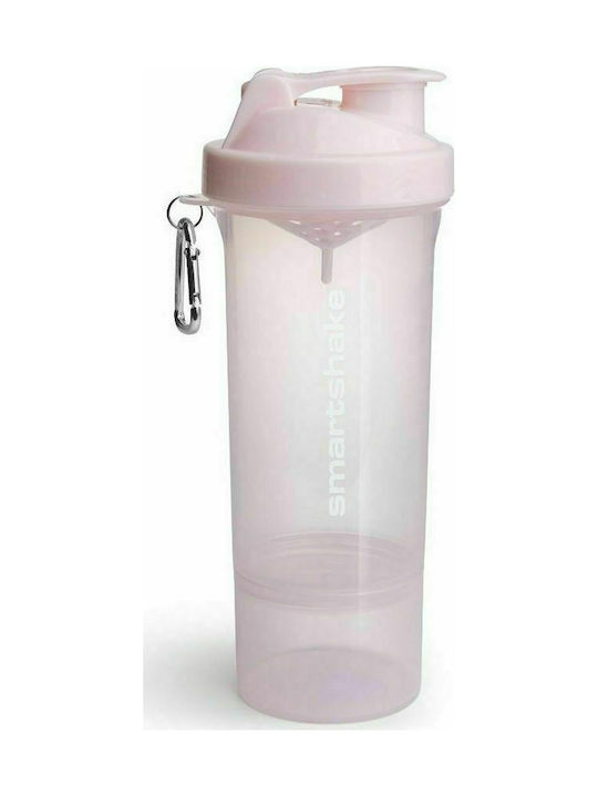 SmartShake Slim Shaker Πρωτεΐνης 500ml Πλαστικό Ροζ