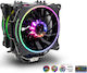 Inter-Tech Argus SU-280 RGB Dual Fan CPU Cooling for AM4/1200/115x Socket