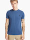 Timberland Dunstan River Ανδρικό T-shirt Κοντομάνικο Μπλε