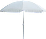 Freebox Foldable Beach Umbrella Diameter 2m White