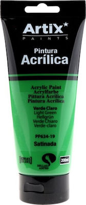 Artix Acrylic Acrylic Paint Set in Green color Light Green 200ml 1pcs PP634-19