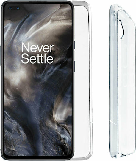 Volte-Tel Slimcolor Air Umschlag Rückseite Silikon Transparent (OnePlus Nord)