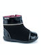 Kids Boots with Zipper Black