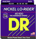 DR Nickel Lo-Rider Σετ Χορδών Nickel Plated Steel Μπάσου 40 - 100" Light