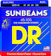 DR Sunbeams Bass Strings Set Nickel Plated Steel 45 - 105 Inches Medium
