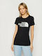 The North Face Easy Women's Athletic T-shirt Black