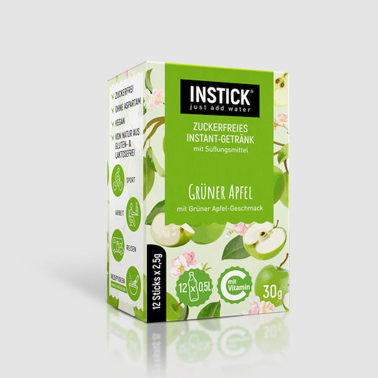 Instick Grüner Apfel 2.5gr 12Stück