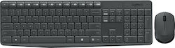 Logitech MK235 Wireless - Set with Mouse English US Logitech MK235 Wireless - Set with Mouse English US