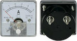Ampermetru Contor Electric Αμπερόμετρο Πίνακα 5A DC (51x51mm) DM-5858