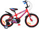 Byox Monster 16" Kids Bicycle BMX Red