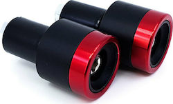 Xinli Motorcycle Handlebar Counterweights XL-323 in Red Colour