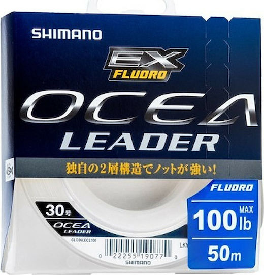 Shimano Ocea Leader Fluorocarbon Fishing Line Transparent 50m / 0.713mm