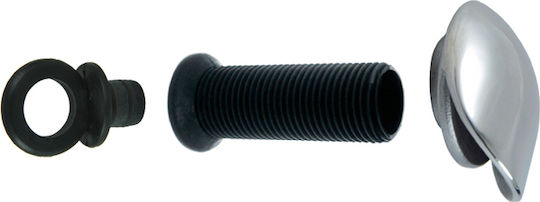 Eval Boat Gutter Plastic water flow for hose, Dimensions: 16x57x53.5x25x49 mm