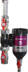 Magneto Cherbross by Sentinel - Μαγνητικό Υδροκυκλωνικό Φίλτρο 1" ¨Η 3/4" Με Βάνες Επιστροφής Θέρμανσης