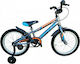 Style Challenger II 18" Kids Bicycle BMX (2020) Gray