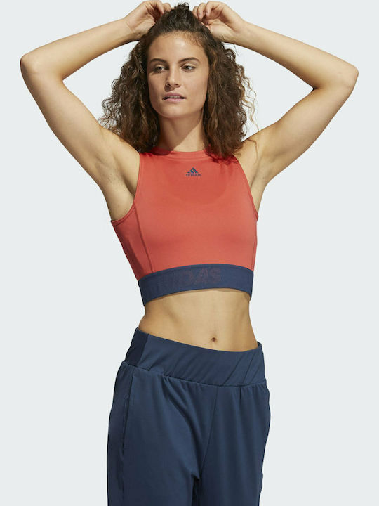 adidas Techfit Μπλούζα Κόκκινη