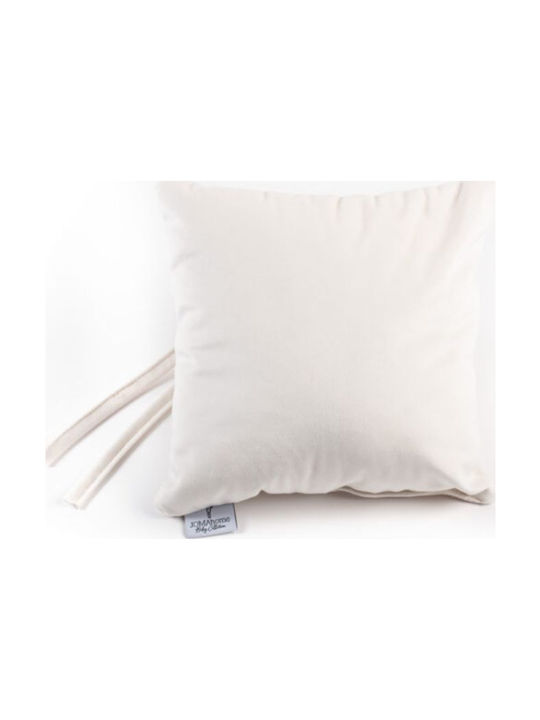 Joma Home Crib Decorative Pillow Velutto White ...