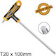 Ingco T-Shaped Torx Wrench T20