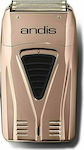 Andis Profoil Lithium Titanium Foil Shaver TS-1 Rose Gold 17225 Mașină de ras electrică Figură Reîncărcabilă