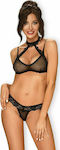 Obsessive Claudusia Set Seturi de lenjerie sexy Black 154846