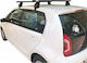 Menabo Steel Car Roof Bars for Volkswagen Up 3D Set with Roof Rack Legs M.P.VWUP.05