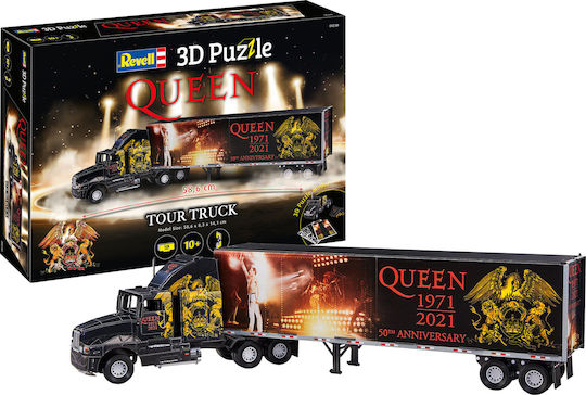 Puzzle 3D Queen Tour Truck 50th Anniversary 128 Piese