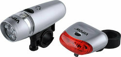 Vipow Bicycle Lights Set