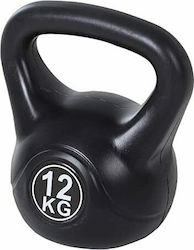 E-Fit Kettlebell από PVC 12kg Negru