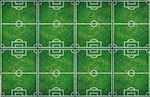 Procos Τραπεζομάντηλο Party Πλαστικό Football Green Πράσινο 180x120cm 86871