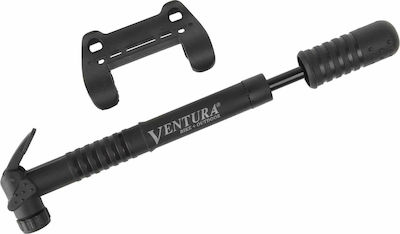 Ventura Φορητή 470150 Hand Mini Pump Μαύρη